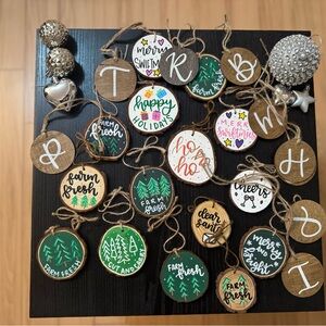 Christmas 🎄 tree handmade ornaments.